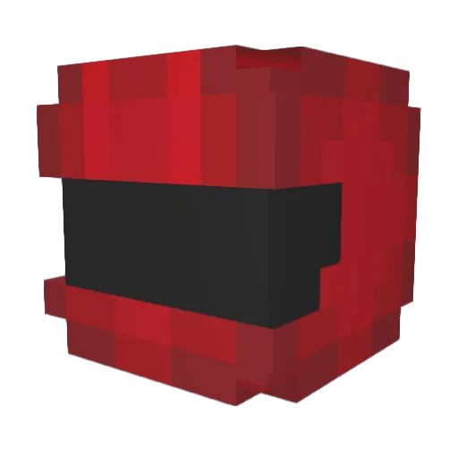 Oliolej Minecraft avatar head, 3D render