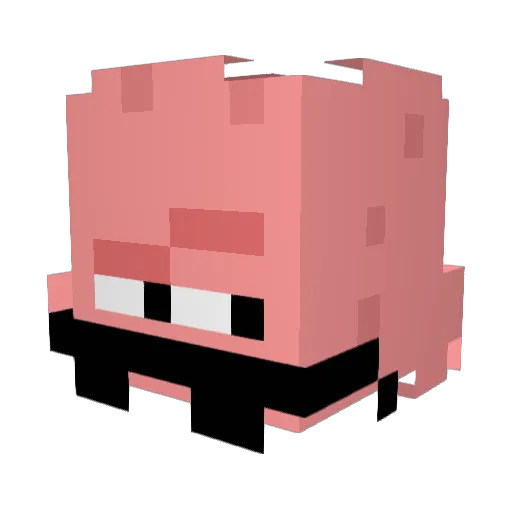 Oliowastaken Minecraft avatar head, 3D render