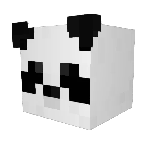 Oliphaunt2 Minecraft avatar head, 3D render