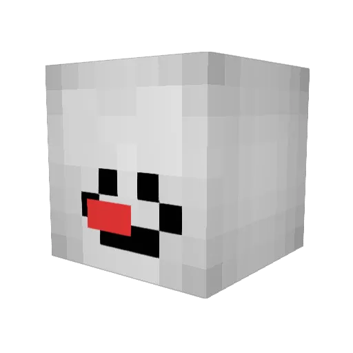 Olirum20 Minecraft avatar head, 3D render