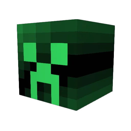Oliv3210 Minecraft avatar head, 3D render