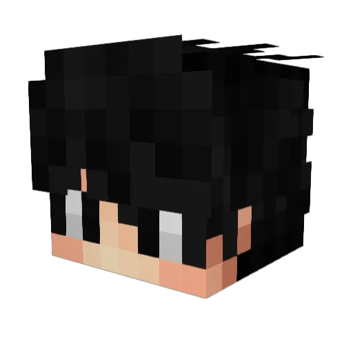 Olive1ra7 Minecraft avatar head, 3D render