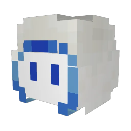Olivelin0910 Minecraft avatar head, 3D render
