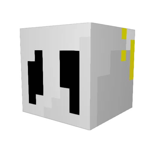 Oliveoliveoliveo Minecraft avatar head, 3D render