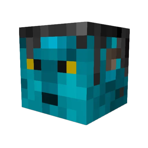 Oliver123c Minecraft avatar head, 3D render