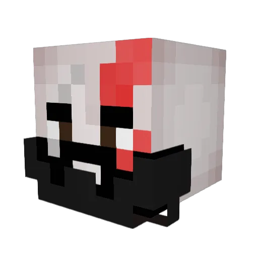 Oliver178 Minecraft avatar head, 3D render