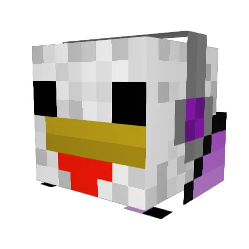 Oliver2308 Minecraft avatar head, 3D render
