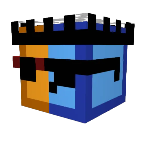 Oliver798 Minecraft avatar head, 3D render