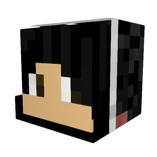 OliverBSN Minecraft avatar head, 3D render