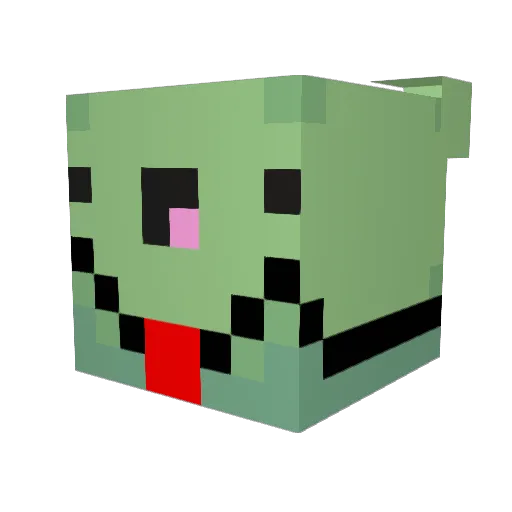 OliverFarFC Minecraft avatar head, 3D render
