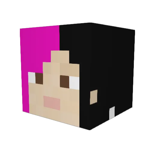 OliverMC123 Minecraft avatar head, 3D render