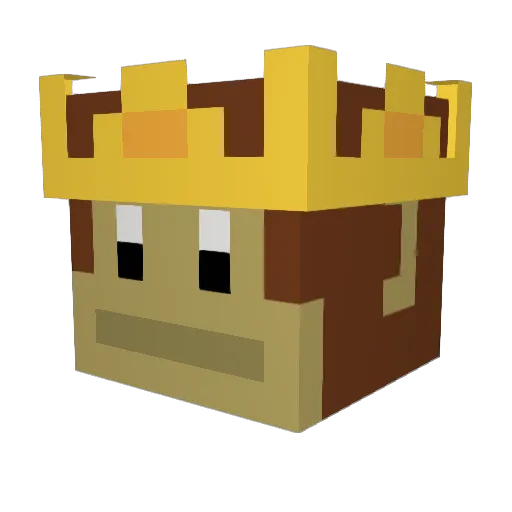 OliverOllie8 Minecraft avatar head, 3D render
