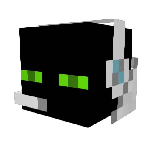 OliverRuo Minecraft avatar head, 3D render