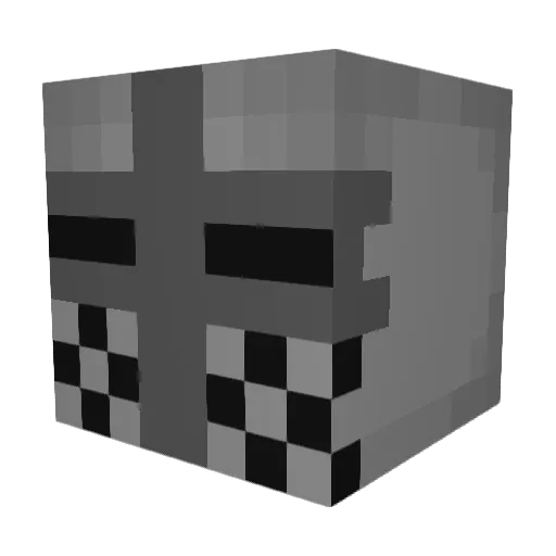 OliverTonsXD Minecraft avatar head, 3D render