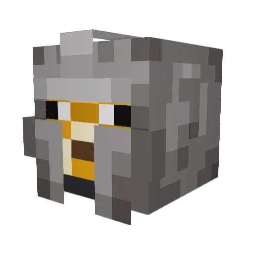 OliverTwist2002 Minecraft avatar head, 3D render
