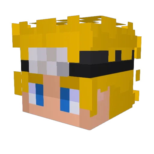 Oliver_323 Minecraft avatar head, 3D render