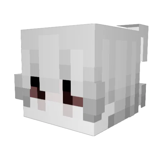 Oliver_Flower Minecraft avatar head, 3D render