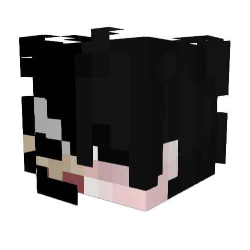 Oliverr422 Minecraft avatar head, 3D render