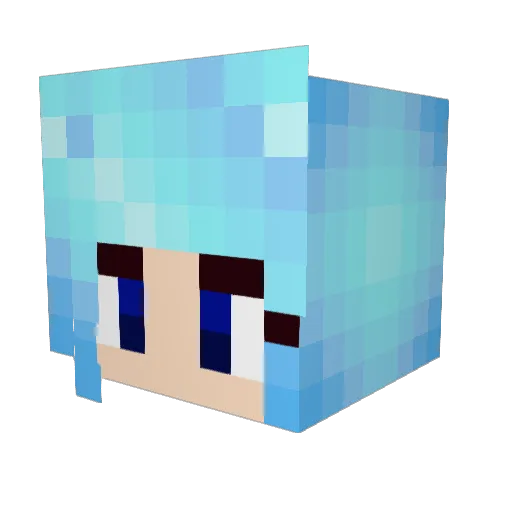 OlivertheGreat93 Minecraft avatar head, 3D render