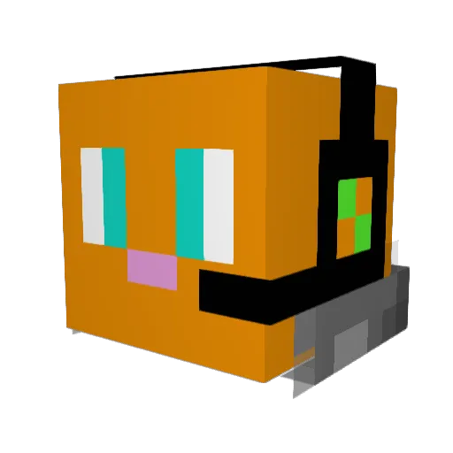 OlivertoYT Minecraft avatar head, 3D render