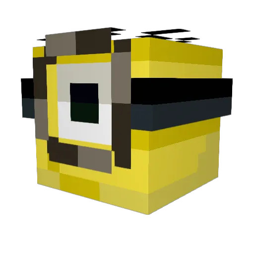 Olivex05 Minecraft avatar head, 3D render