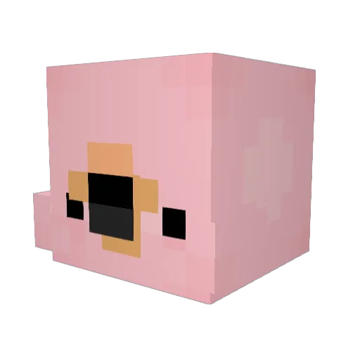 OliviaDeanLover9 Minecraft avatar head, 3D render