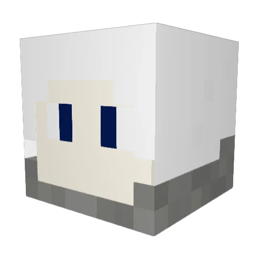 Olivin_ Minecraft avatar head, 3D render