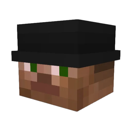 Olivrrpb Minecraft avatar head, 3D render