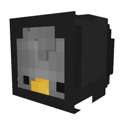Oliwier2008pro Minecraft avatar head, 3D render