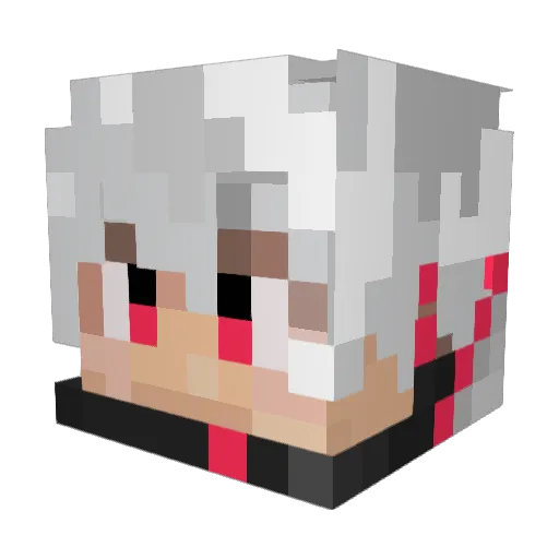 Oliyers0 Minecraft avatar head, 3D render