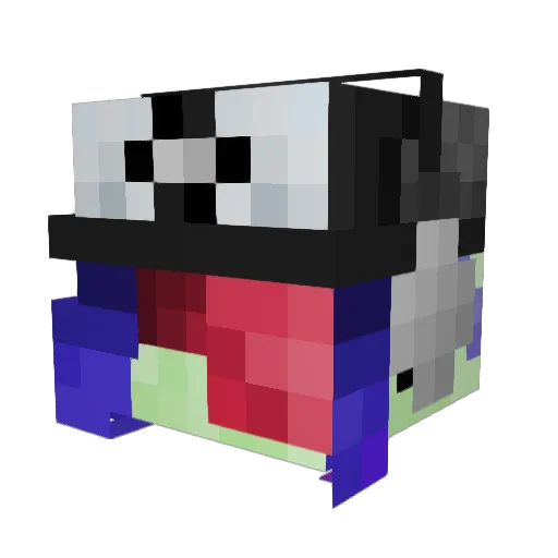 OllieGNash Minecraft avatar head, 3D render