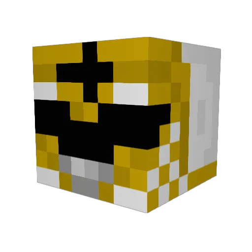 OllieGamer13 Minecraft avatar head, 3D render
