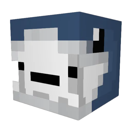 OllieJanjro Minecraft avatar head, 3D render