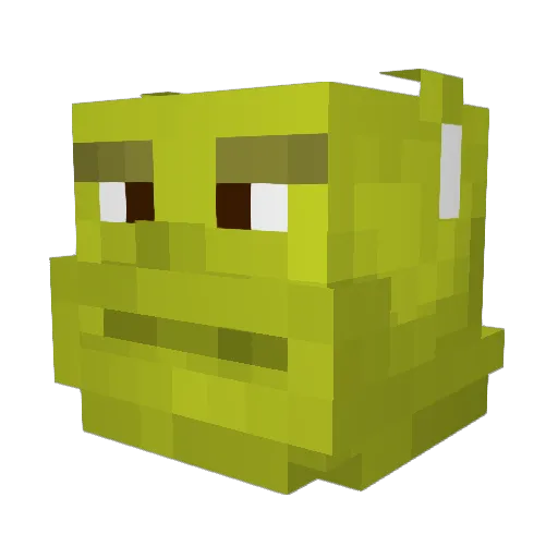 OllieN24 Minecraft avatar head, 3D render