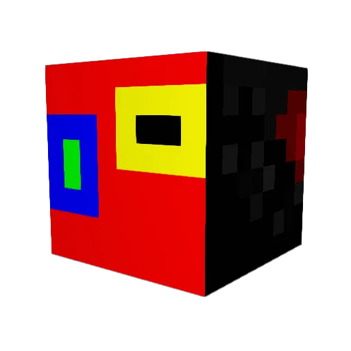 OllieOxen Minecraft avatar head, 3D render