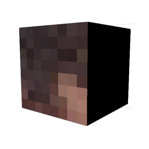 OlliePollie Minecraft avatar head, 3D render