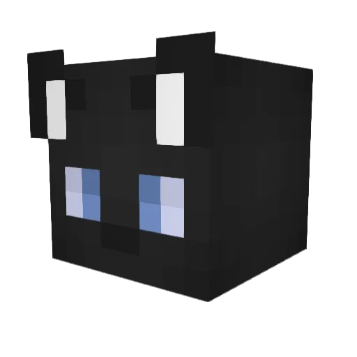 OllieTV Minecraft avatar head, 3D render