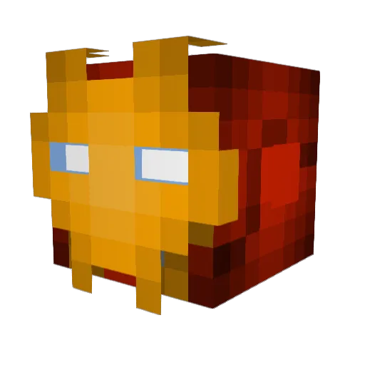 Ollie_MC Minecraft avatar head, 3D render