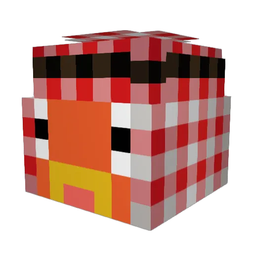 Ollie_TheOG Minecraft avatar head, 3D render
