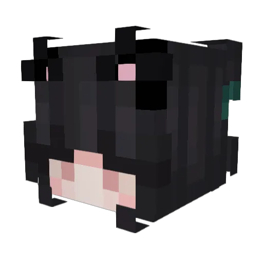 Olly_Minecraft78 Minecraft avatar head, 3D render