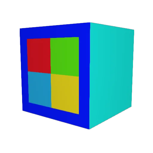 Olothreuo Minecraft avatar head, 3D render