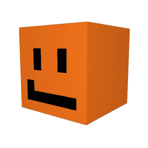 Olusiek2020 Minecraft avatar head, 3D render