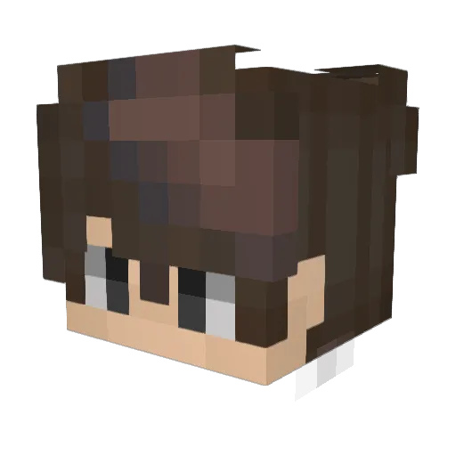Olwix_MC Minecraft avatar head, 3D render