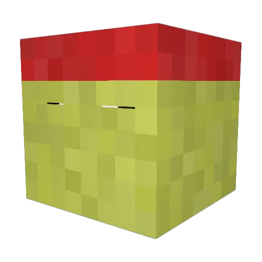 Olympian679 Minecraft avatar head, 3D render