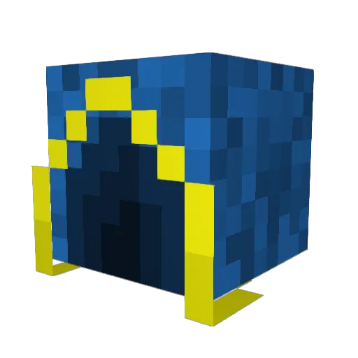 OlympusAthens Minecraft avatar head, 3D render