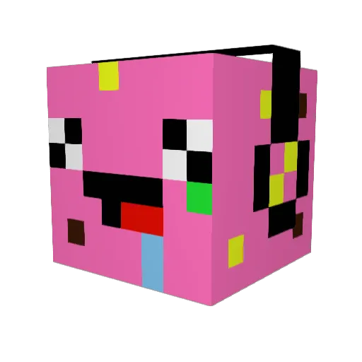 Om3ga200 Minecraft avatar head, 3D render