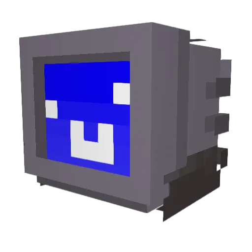 OmaKnight Minecraft avatar head, 3D render