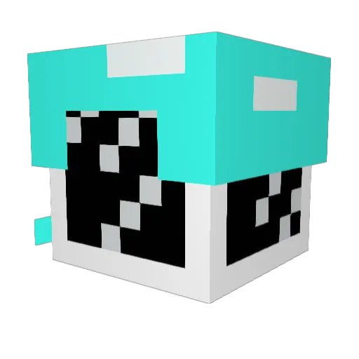 Omar1078 Minecraft avatar head, 3D render