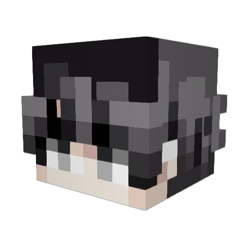 OmarAlRashidi Minecraft avatar head, 3D render