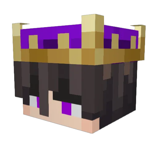 OmarAlej Minecraft avatar head, 3D render